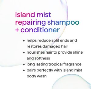 repairing shampoo + conditioner bundle – island mist. 27.5 fl oz