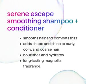 smoothing shampoo – serene escape. 14 fl oz