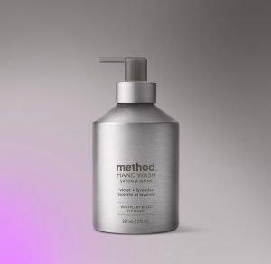 gel hand wash starter set – violet + lavender. 46 fl oz