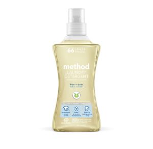 laundry detergent – free + clear. 53.5 fl oz