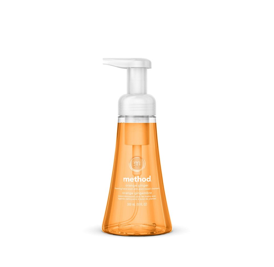 foaming hand wash - orange ginger. 10 fl oz