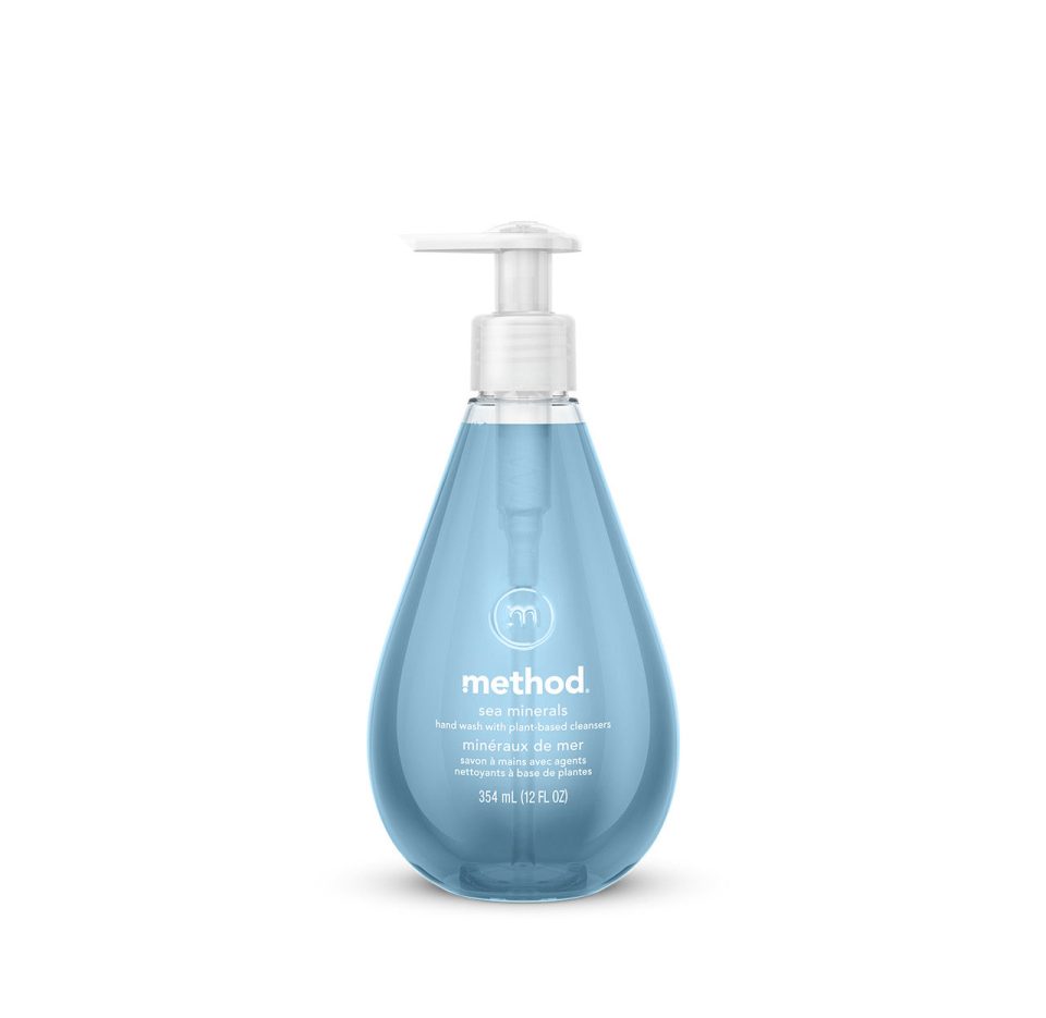 gel hand wash - sea minerals. 12 fl oz