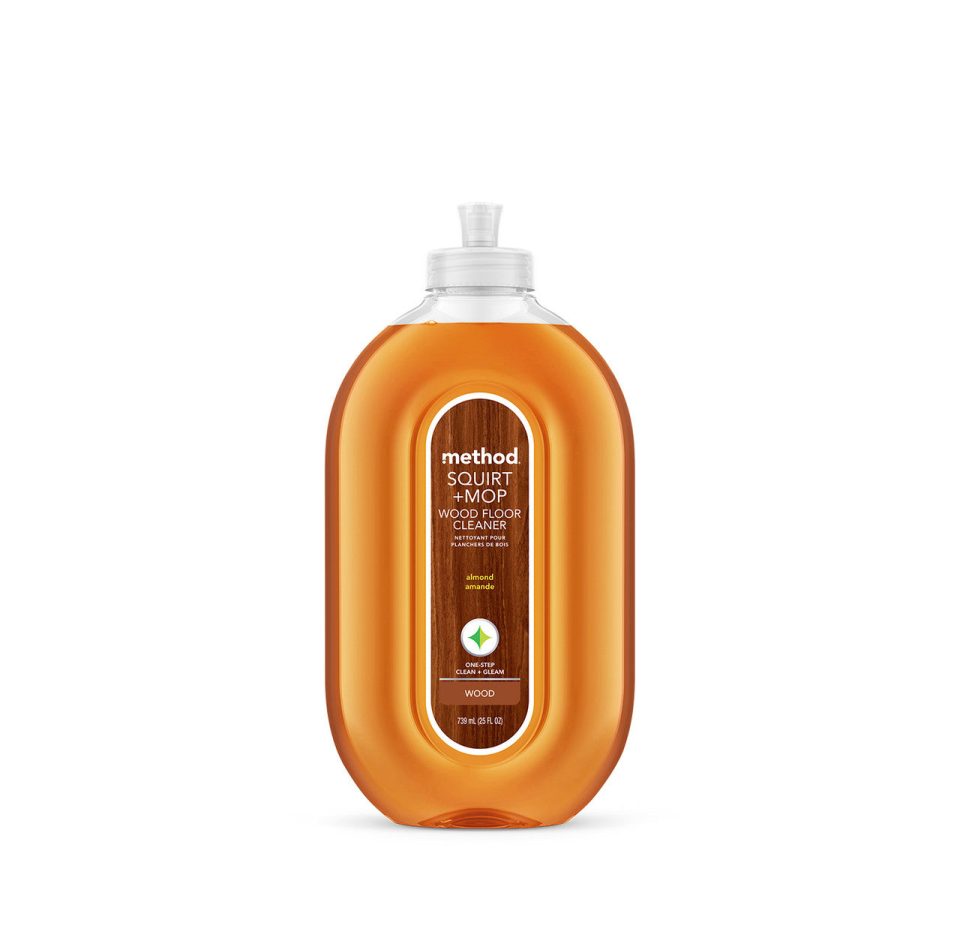 squirt + mop hardwood floor cleaner - almond. 25 fl oz