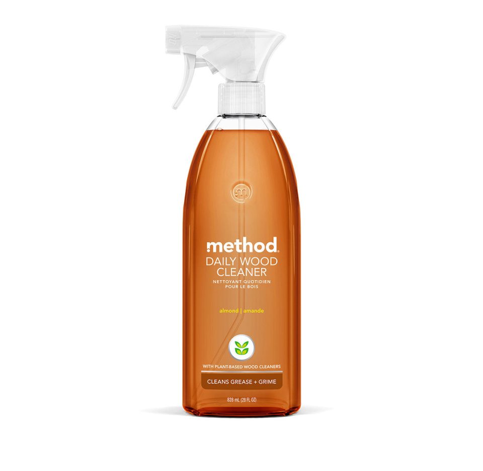 daily wood cleaner - almond. 28 fl oz