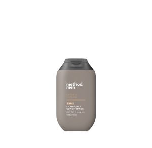 2-in-1 shampoo + conditioner – cedar + cypress. 3.4 fl oz