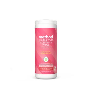 all-purpose cleaning wipes – pink grapefruit. 30 ct