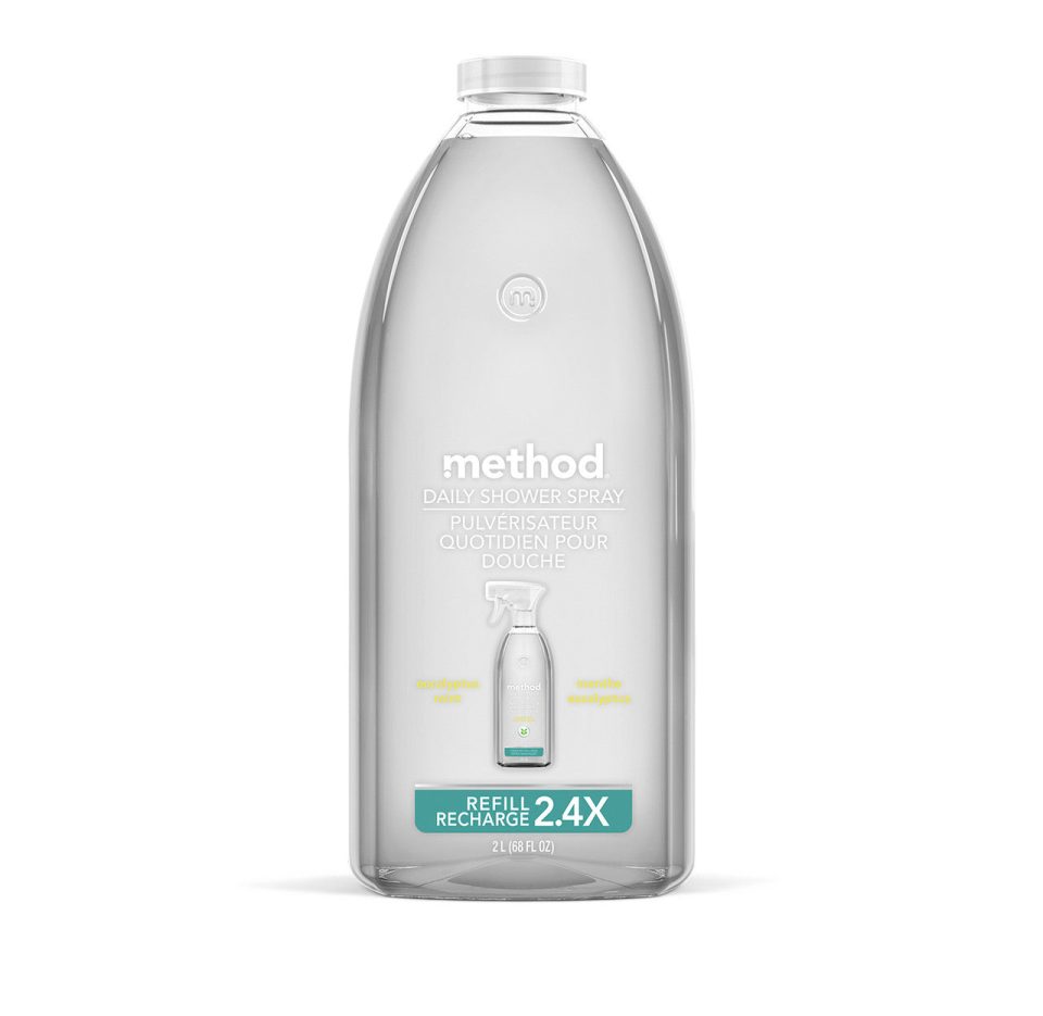 daily shower spray refill - eucalyptus mint. 68 fl oz