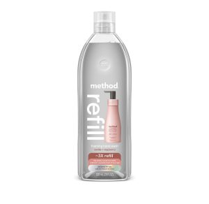 foaming hand wash refill – vanilla + raspberry. 28 fl oz 1