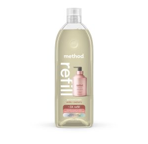 gel hand wash refill – vanilla + raspberry. 34 fl oz 1