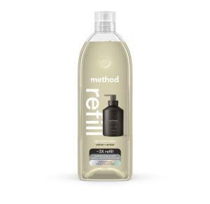gel hand wash refill – vetiver + amber. 34 fl oz 1