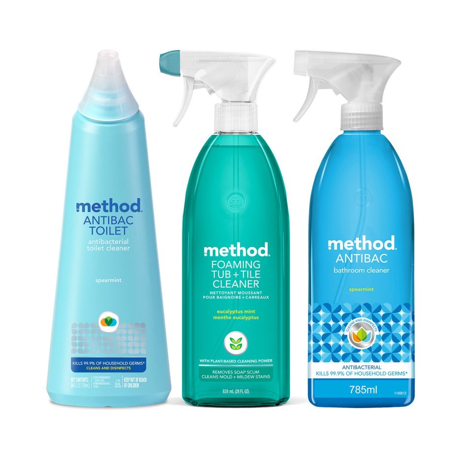 bathroom cleaning variety trio. 80 oz