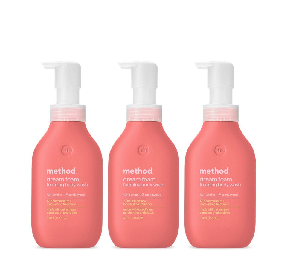 dream foam foaming body wash 3-ct bundle. 40.5 oz