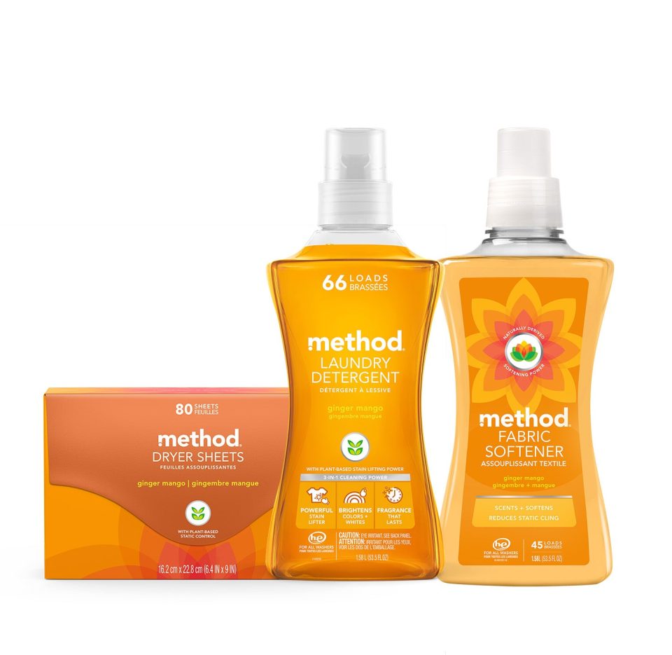 laundry bundle - ginger mango. 107.6 oz
